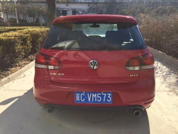 【秦皇岛】2010年4月 大众 高尔夫 大众 高尔夫 gti2.0t 红色 自动档