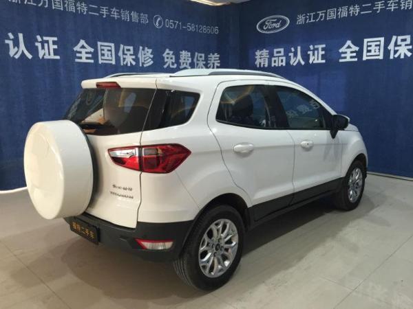 【杭州】2015年5月 福特 翼搏 1.5 尊贵型 白色 自动档