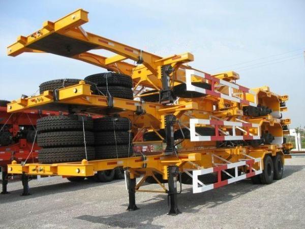 【济宁】未上牌15米骨架半挂车