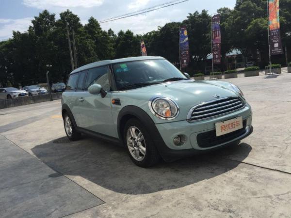 【厦门】2012年3月 mini clubman one 1.6 蓝色 自动档