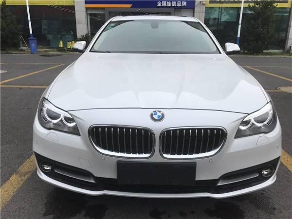 【常州】2016年7月 宝马 宝马5系 525li 2.0t 领先型 白色 手自一体