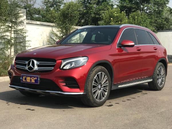 奔驰GLC260红色,奔驰glc260颜色 【西安】2017年6月 奔驰glc级 glc260 2.