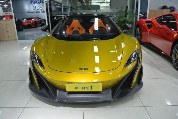 【杭州】2017年2月 迈凯伦 675lt mclaren迈凯伦675lt敞篷顶配 黄色