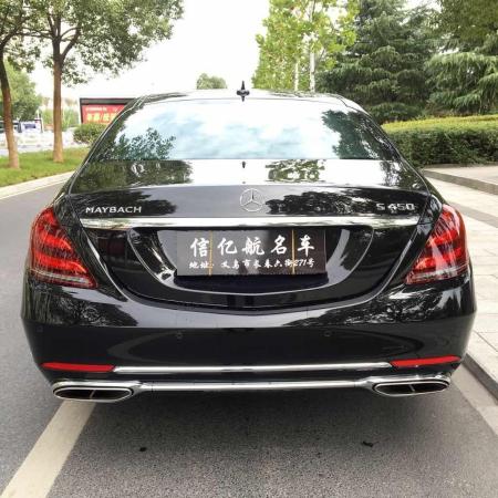 【金华】2017年10月 奔驰 迈巴赫s级 s400 4matic 3.0t 自动档