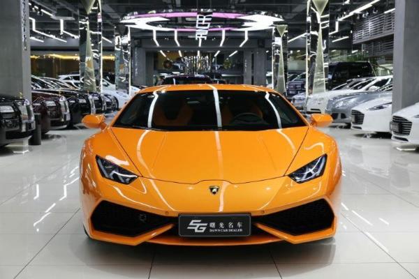 【杭州】2015年7月 兰博基尼 huracan lp6104 5.2 橙色 自动档