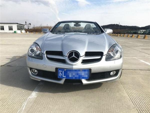 【镇江】2010年12月 奔驰 slk级 slk200k 1.8t 银灰 手自一体