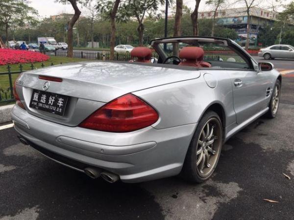 【广州】2006年5月 奔驰 sl级 sl500 5.5 v8 银灰 自动档