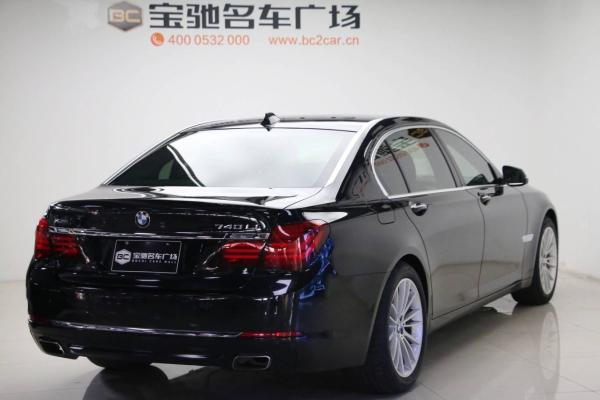 【青岛】2014年2月 宝马 宝马7系 740li xdrive 3.0t 黑色 自动档