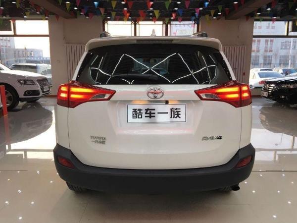 【大庆】2015年9月 丰田 rav4 2.0 两驱风尚版 白色 自动档