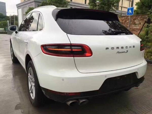 【温州】2015年5月 保时捷 macan s 3.0t 白色 自动档