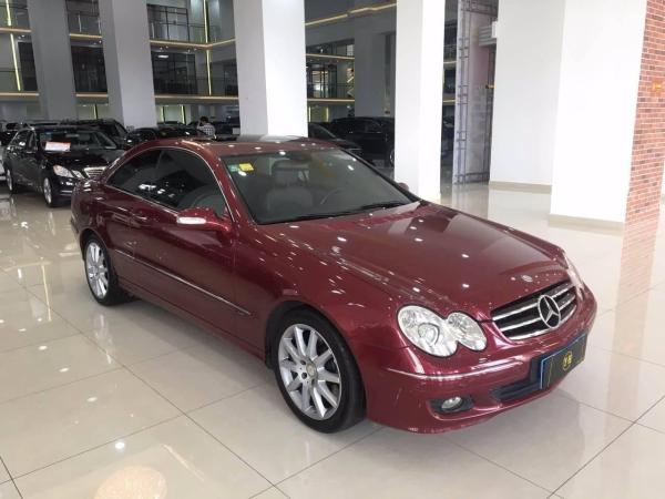 【上海】2008年3月 奔驰 clk级 clk280 coupe 3.0 红色 自动档