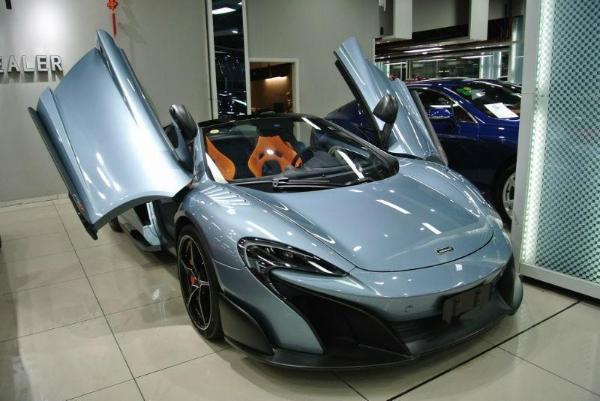 【杭州】2017年5月 迈凯伦 650s mclaren迈凯伦675lt敞篷顶配 蓝色 手