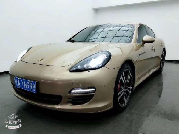 乌鲁木齐2012年8月保时捷panamera2012款36l香槟色自动档