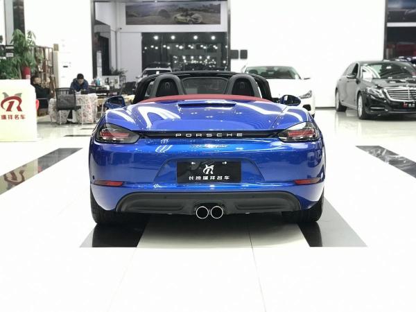 【长沙】2018年8月 保时捷 718 2016款 718 2.0t pdk软顶敞篷 自动档
