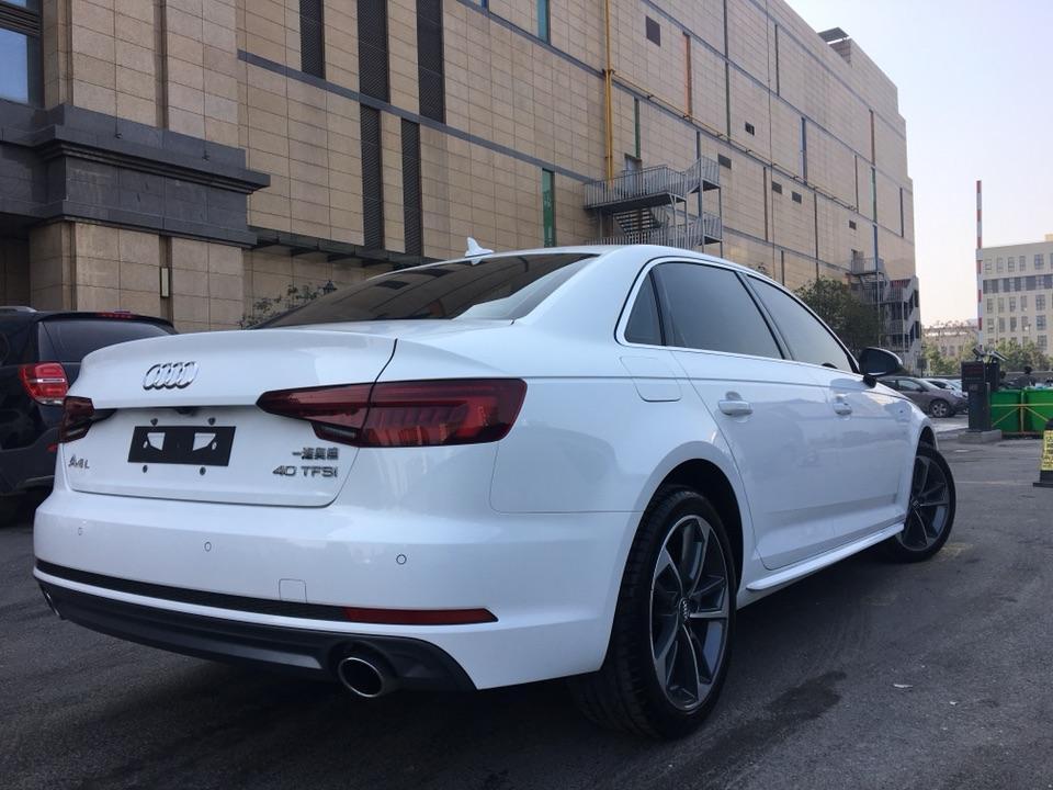 【杭州】2018年10月 奥迪 奥迪a4l 2019款 a4l 40tfsi 时尚型 白色