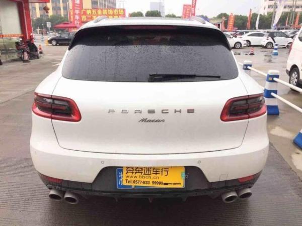 【温州】2015年5月 保时捷 macan 白色 自动档