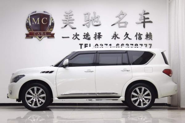 【郑州】2011年11月 英菲尼迪 qx qx56 5.6 四驱版 白色 自动档