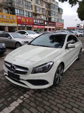 【台州】2017年8月 奔驰 cla级 cla200 1.6t 时尚型 白色 手自一体