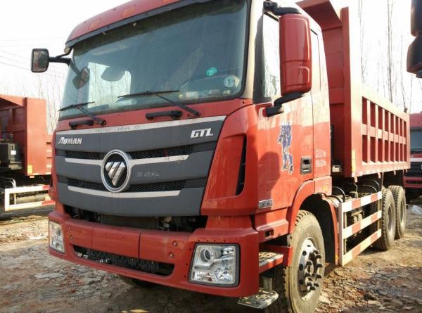 库存国四欧曼etx后八轮自卸车 全国正规入户
