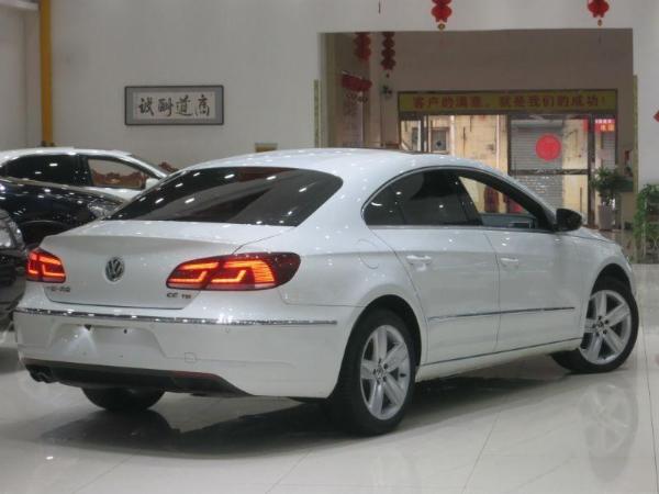【石家庄】2014年10月 大众 cc 1.8tsi 豪华版 白色 自动档