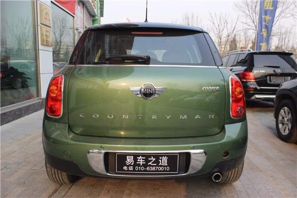 【北京】2015年5月 mini countryman cooper 1.6 fun 绿色 自动档