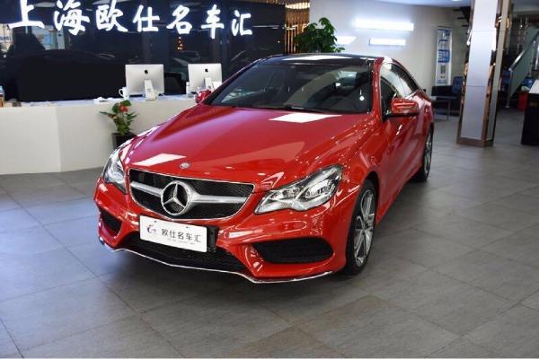 【上海】2016年12月奔驰 e级 e400 coupe 3.0t