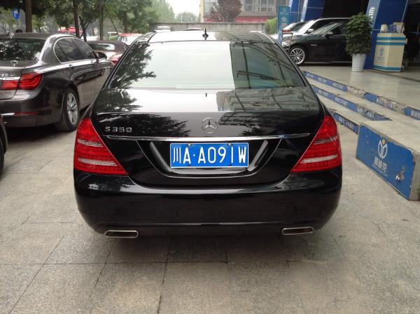 【成都】2009年9月 奔驰 s级 s350l 3.5 豪华型 黑色 自动档
