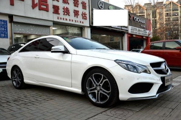 【南京】2015年6月 奔驰 e级 e260 coupe 2.0t 白色 自动档