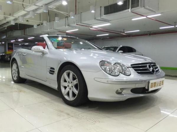 【上海】2004年8月 奔驰 sl级 sl350 3.5 银灰 自动档