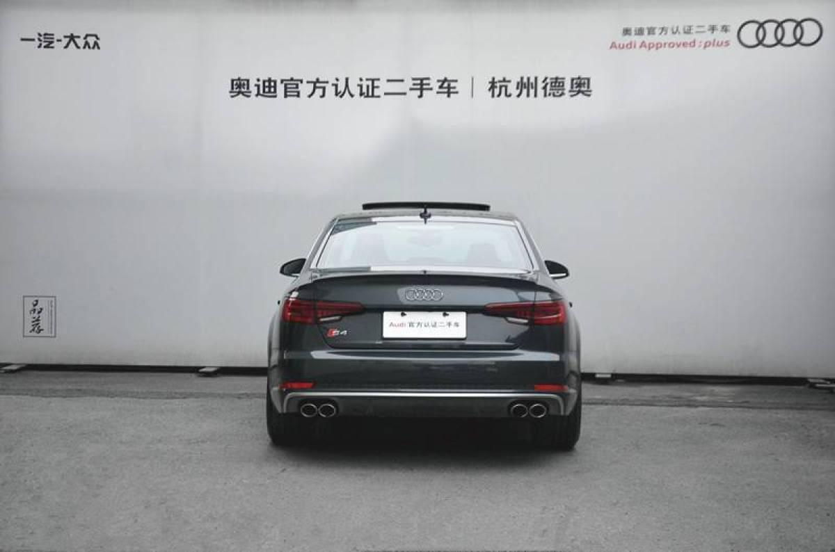【杭州】2019年1月 奥迪 奥迪s4 2018款 s4 3.0tfsi 手自一体