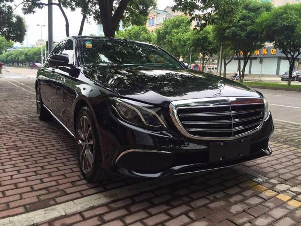 【台州】2017年7月 奔驰e级 e200l 2.0t 黑色 手自一体