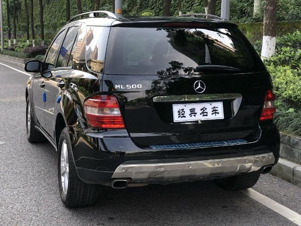 【重庆】2007年2月 奔驰m级 ml500 5.0l 4matic 黑色 自动档