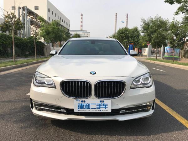 【天津】2016年4月 宝马 宝马7系 730li 3.0l 臻享型 白色 自动档