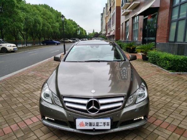 【上海二手车】2011年10月_二手奔驰 e级 e260 cgi coupe 1.