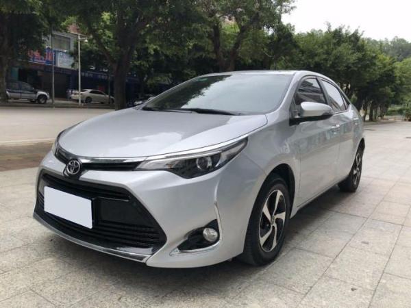 【宁波】2018年1月 丰田 雷凌 1.2t g cvt精英版 香槟色 手自一体
