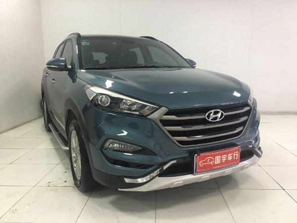 【徐州】2016年1月 现代 途胜 1.6t gls 两驱智能型 蓝色 手自一体