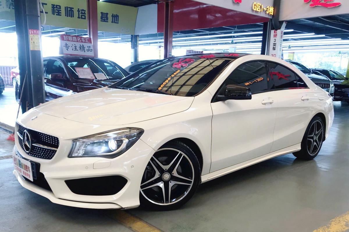 【广州】2015年2月 奔驰cla级 2014款 cla260 2.0t 4matic 自动档