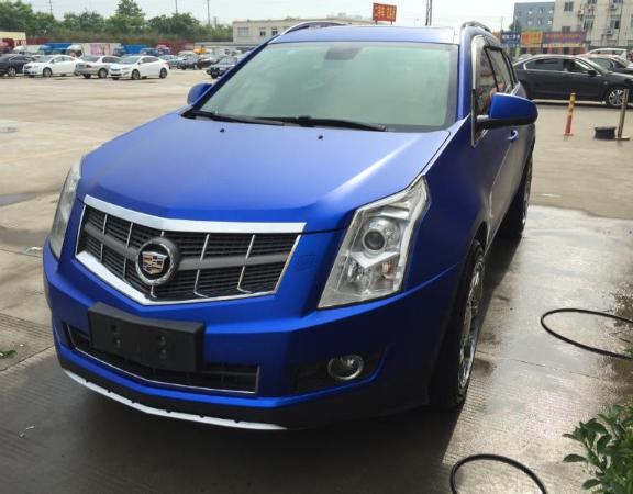 【泰州】2012年1月 凯迪拉克 srx 3.0 豪华型 蓝色 手自一体