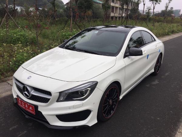 【台州】2016年6月 奔驰 cla级 cla220 4matic 2.0t 白色 手自一体