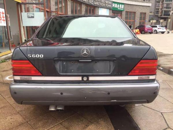 【铜陵】1997年8月 奔驰 s级 s600 5.8 v12 黑色 自动档