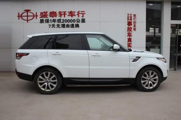 【西安】2014年2月 路虎 揽胜运动版 3.0t v6 sc hse 白色 自动档图片