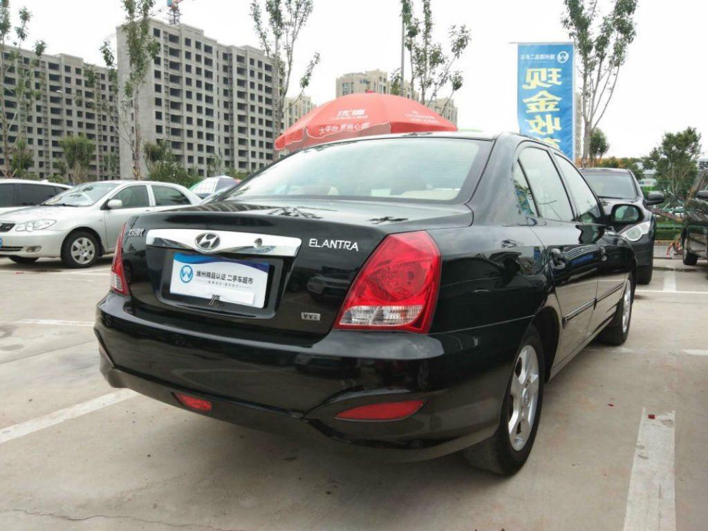 2011年9月现代 伊兰特 2011款 1.6l 手动舒适型