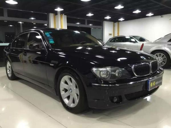 【上海】2006年4月 宝马 宝马7系 750li 4.8 黑色 手自一体