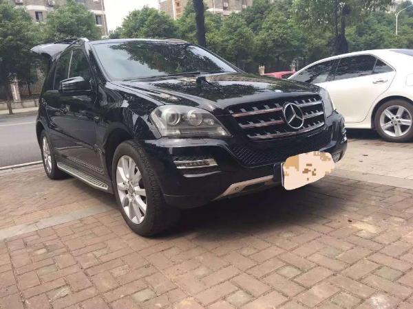 【长沙】2011年7月 奔驰 m级 ml350 3.0t 黑色 手自一体