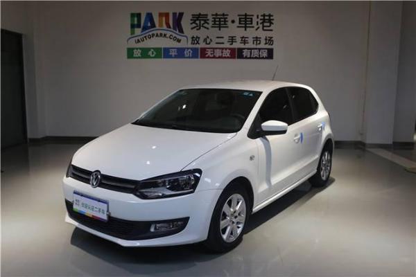潍坊2014年1月大众polopolo白色自动档