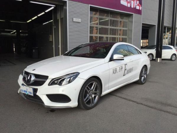 【温州】2015年2月 奔驰 e级 e320 coupe 3.0t 白色 手自一体