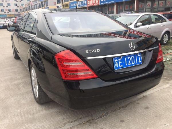 【苏州】2008年11月 奔驰 s级 s550 5.5 黑色 手自一体