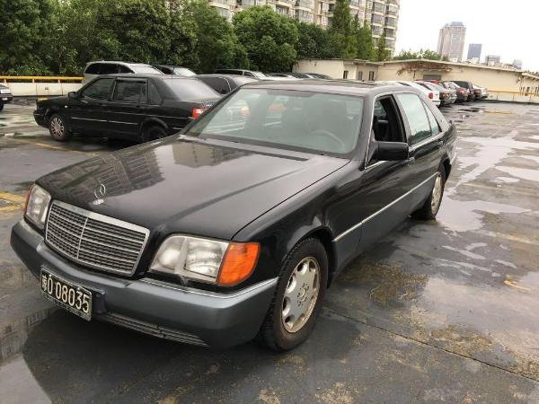 【上海】1995年1月 奔驰 s级 s600 5.8 v12 黑色 手自一体