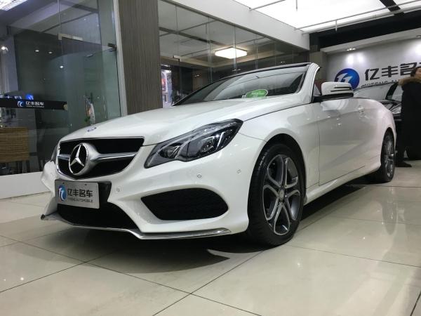 【杭州】2015年05月奔驰 e级 e260 cabriolet 2.0t