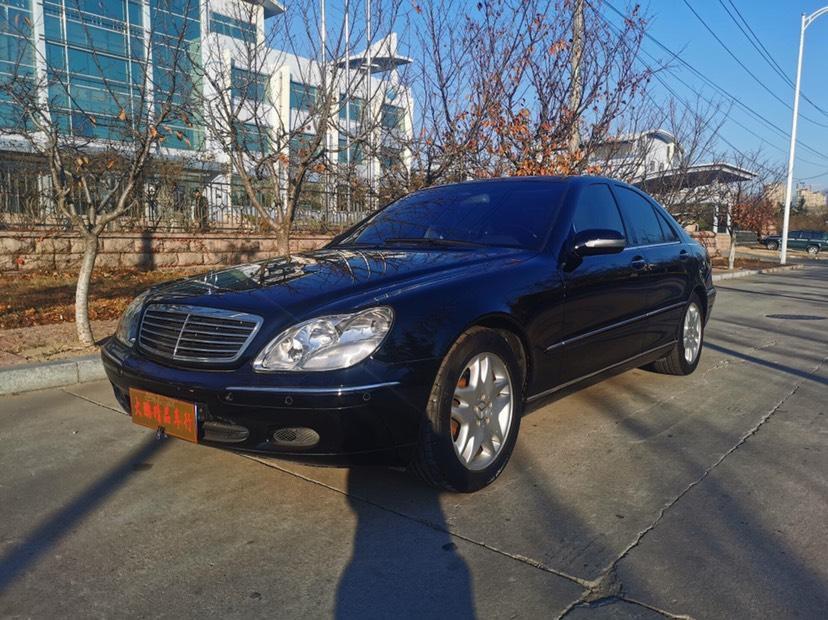 【青岛二手车】2003年4月_二手奔驰 奔驰s级 2002款 s280 2.8l_价格5.